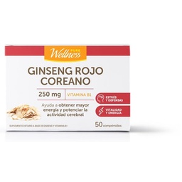 Suplemento Dietario Pure Wellness Ginseng Rojo Coreano x 250 g x 50 un