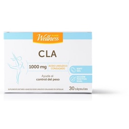 Suplemento Dietario Pure Wellness Cla x 1000 g x 30 Cápsulas Blandas