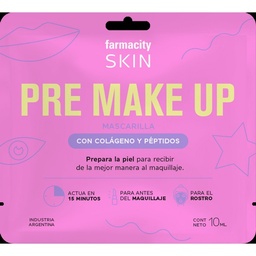 Máscara Facial Farmacity Skin Pre Make Up x 10 ml