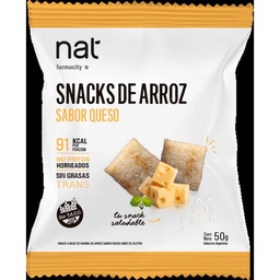 Bizcochos de Arroz Nat Sabor Queso x 50 g