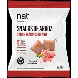 Bizcochos de Arroz Nat Sabor Jamón x 50 g