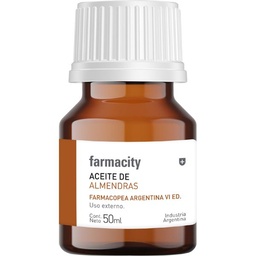 Aceite de Almendras Farmacity x 50 ml Aceite de Almendras Farmacity x 50 ml