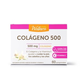 Suplemento Dietario Pure Wellness Colágeno x 500 g x 60 un