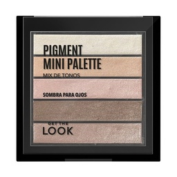 Mini Paleta de Sombras para Ojos Get The Look Pigment Bronze x 5 un