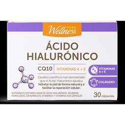 Suplemento Dietario Pure Wellness Ácido Hialurónico x 30 un