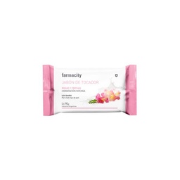 Jabón Cremoso Farmacity Rosas y Fresas x 90 g