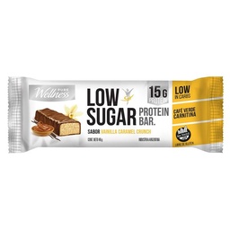 Barra Protéica Pure Wellness Low Sugar Vainilla x 45 g