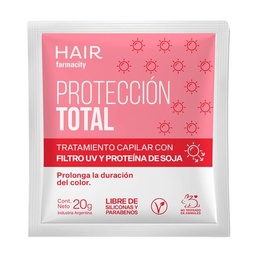 Tratamiento Capilar Farmacity Protección Total x 20 g Tratamiento Capilar Farmacity Protección Total x 20 g