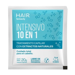 Tratamiento Capilar Farmacity Intensivo 10 en 1 x 20 g