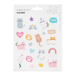 Stickers de Gatos Simplicity Stickers de Gatos Simplicity
