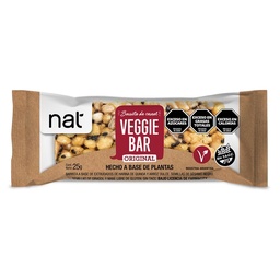 Barrita de Cereal Nat Veggie Bar Sabor Original x 25 g Barrita de Cereal Nat Veggie Bar Sabor Original x 25 g