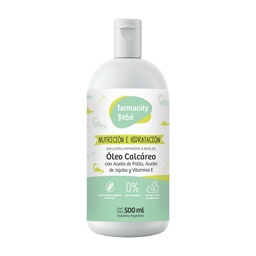 Óleo Calcáreo Farmacity Bebé Nutricion E Hidratacion Aceite de Palta x 500 ml