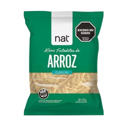 Mini Tostaditas de Arroz Nat x 125 g Mini Tostaditas de Arroz Nat x 125 g