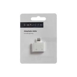 Adaptador Doble Simplicity para Iphone Adaptador Doble Simplicity para Iphone