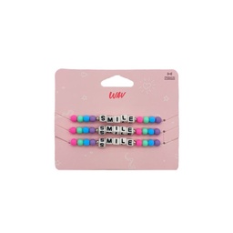 Set de Pulseras Wav Bff de Mostacillas x 3 un Set de Pulseras Wav Bff de Mostacillas x 3 un
