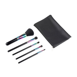 Set de Brochas Get The Look Pro Tools Negras x 5 un Set de Brochas Get The Look Pro Tools Negras x 5 un