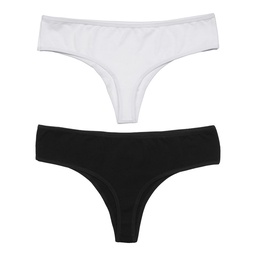 Culotteless Wav Negro y Blanco x 2 un Talle S