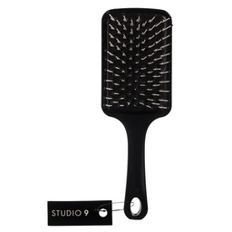 Cepillo de Pelo Studio 9 Cuadrado Grande Negro Cepillo de Pelo Studio 9 Cuadrado Grande Negro