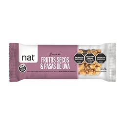 Barrita de Frutos Secos Nat Pasas de Uva x 24 gr