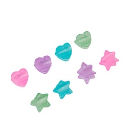 Set de Mini Broches Wav Corazon x 8 un Set de Mini Broches Wav Corazon x 8 un