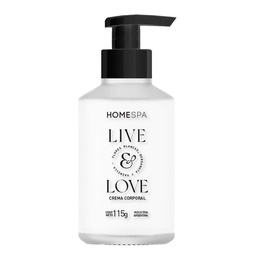 Crema Corporal Home Spa Live & Love x 115 g