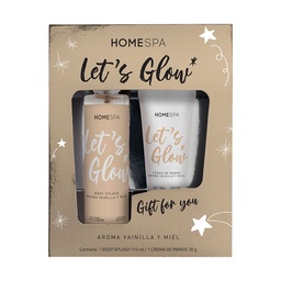 Set Home Spa Let's Glow