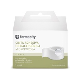 Tela Adhesiva Farmacity Microporosa L: 9 m A: 1,5 cm