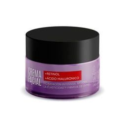 Crema Facial Get The Look Retinol + Ácido Hialurónico x 50 ml Crema Facial Get The Look Retinol + Ácido Hialurónico x 50 ml