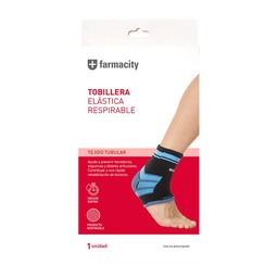 Tobillera Farmacity Elástica Respirable Talle m Tobillera Farmacity Elástica Respirable Talle m