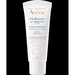 Emulsión Facial Hidratante Avene Hydrance Legere Uv Spf 30 x 40 ml