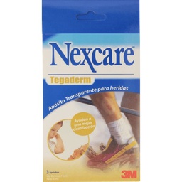 Apósitos Adhesivos Nexcare Transparentes x 3 un