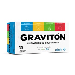 Suplemento Dietario Gravitón Multivitamínico y Multimineral x 30 un