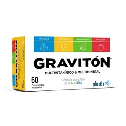 Suplemento Dietario Gravitón Multivitamínico y Multimineral x 60 un