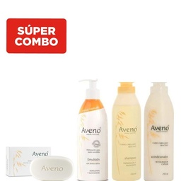 Kit Cuidado Corporal Completo Aveno Piel Sensible