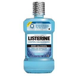 Enjuague Bucal Listerine Antisarro Frescura Suave Sin Alcohol x 500 ml