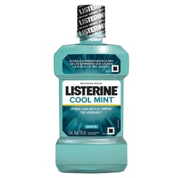 Enguaje Bucal Listerine Cool Mint Frescura Intensa x 250 ml