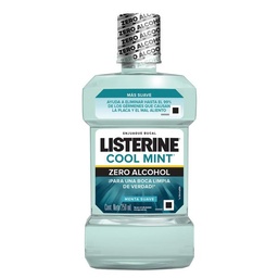 Enjuague Bucal Listerine Cool Mint Frescura Suave Sin Alcohol x 250 ml