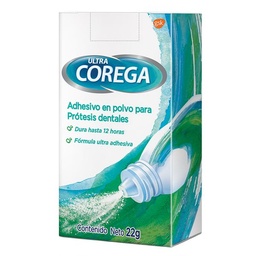 Adhesivos para Prótesis Dentales Ultra Corega Polvo x 22 g