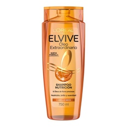 Shampoo Oleo Extraordinario Elvive Nutrición Universal x 750 ml