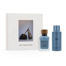 Set Edp Adolfo Dominguez Ambar Negro x 120 ml + Desodorante x 150 ml Set Edp Adolfo Dominguez Ambar Negro x 120 ml + Desodorante x 150 ml