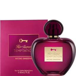 Edt Banderas Her Secret Temptation x 80 ml Edt Banderas Her Secret Temptation x 80 ml