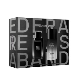Set Edt Banderas The Icon x 100 ml + Desodorante x 150 ml Set Edt Banderas The Icon x 100 ml + Desodorante x 150 ml