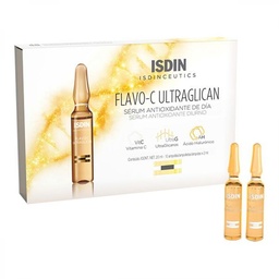 Ampollas Sérum Antioxidante de Día Isdin Isdinceutics Flavo-c Ultraglican x 10 un