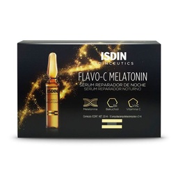 Serum Antiedad Isdin Flavo C Melatonin x 10 Ampollas