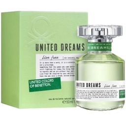 Edt Benetton United Dream Live Free x 50 ml Edt Benetton United Dream Live Free x 50 ml