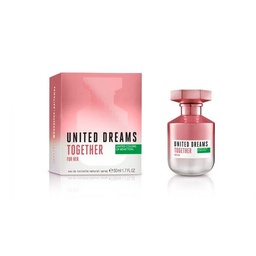 Edt Benetton United Dream Together For Her x 50 ml Edt Benetton United Dream Together For Her x 50 ml