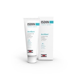 Gel Crema Isdin Teen Skin Acniben Control de Brillos y Granos x 40 ml