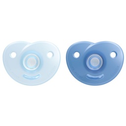 Chupetes Avent Soothies Azul 0-6 m x 2 un