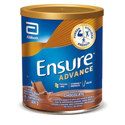 Suplemento Nutricional Ensure Advance en Polvo Sabor A Chocolate x 400 g