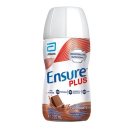 Suplemento Nutricional Ensure Plus Sabor A Chocolate x 220 ml